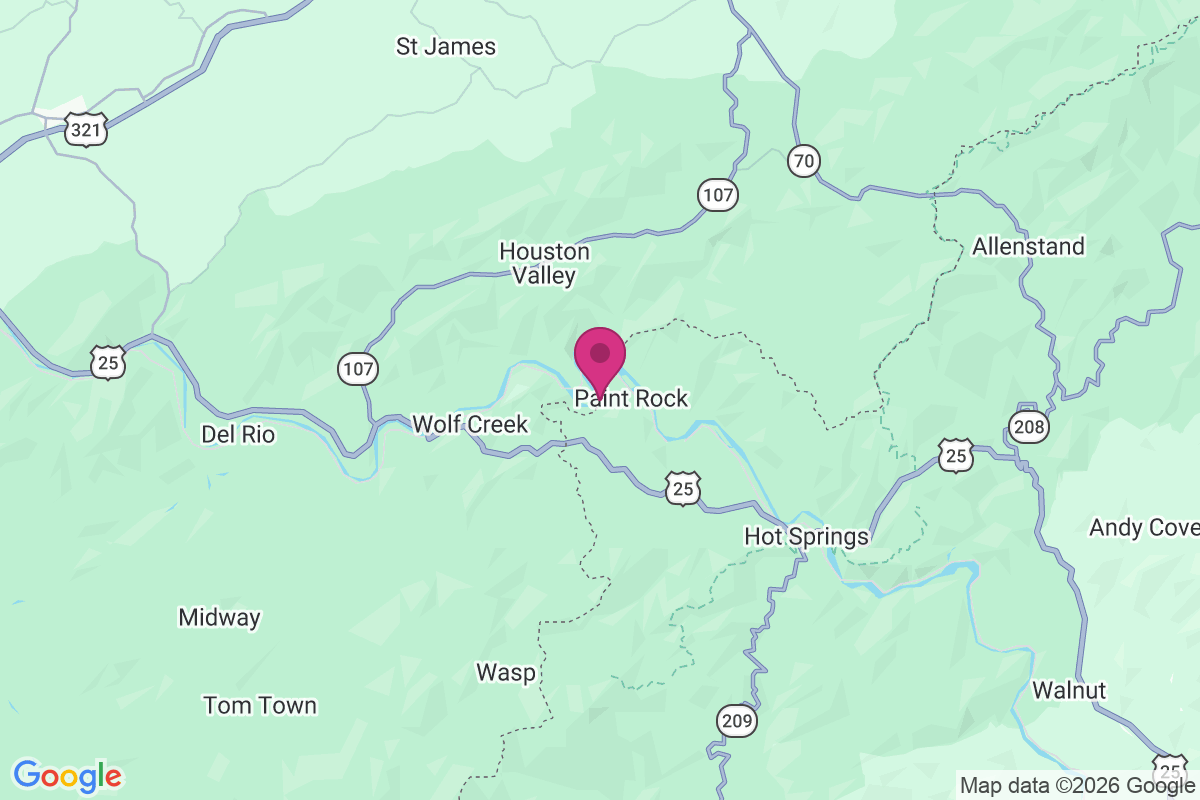 Lanceville map