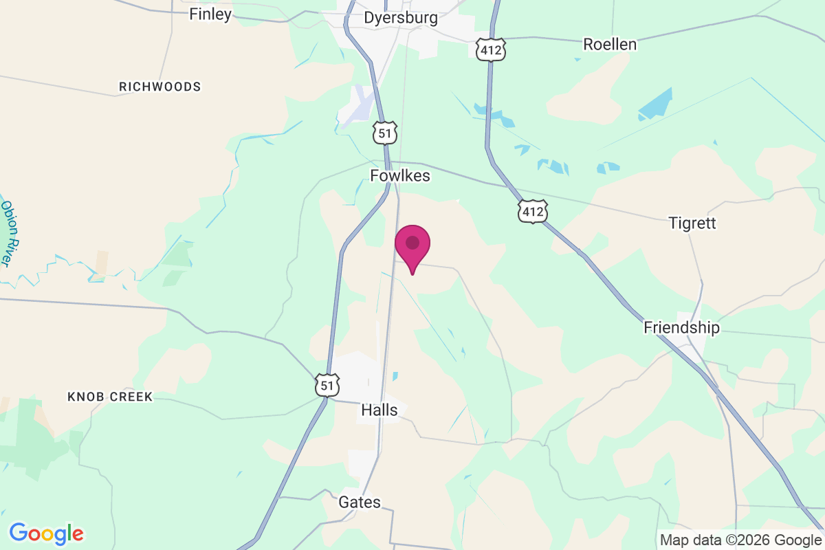 South Fork map