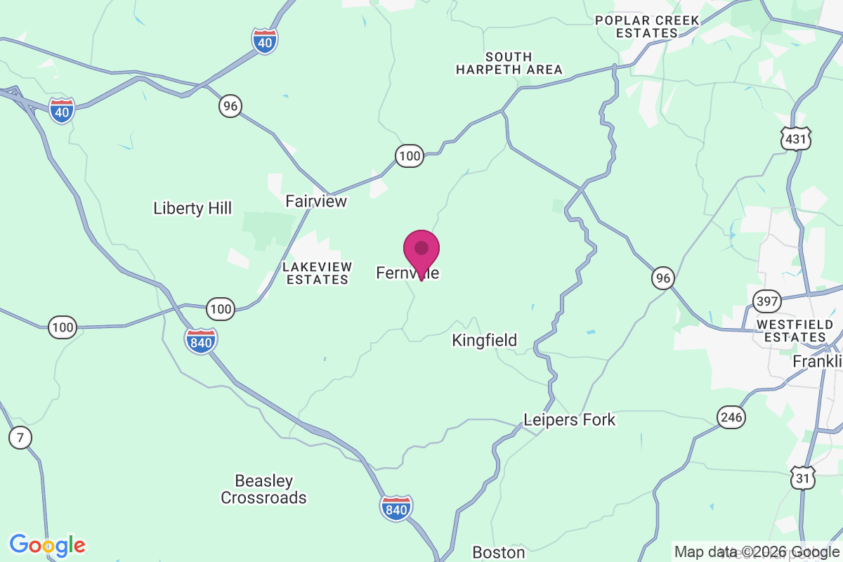 Fernvale map