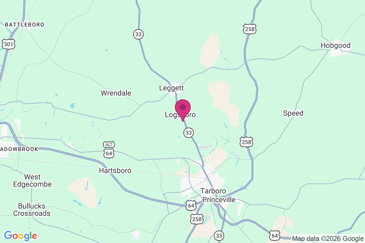 Logsboro map