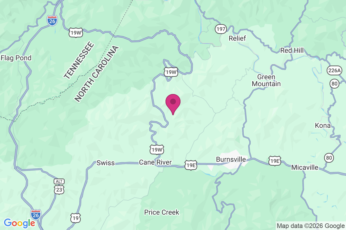 Hawk Branch map