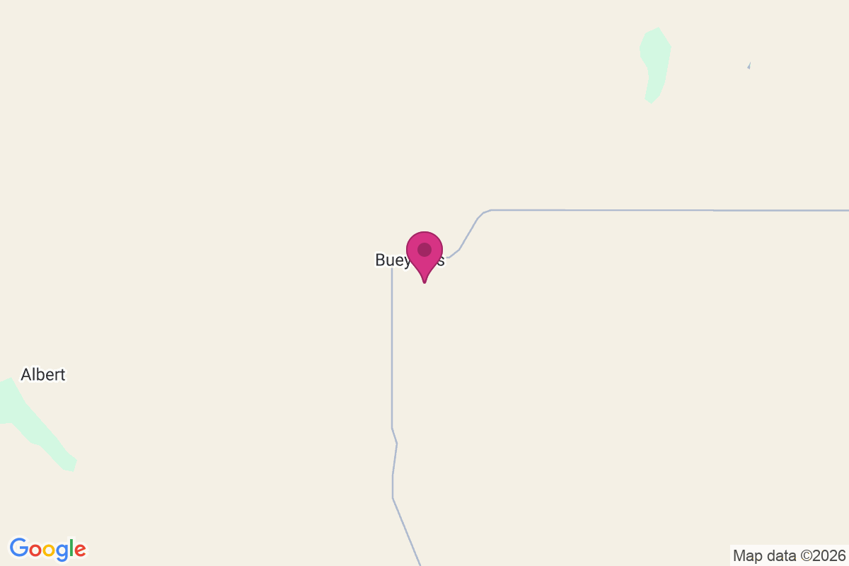 Bueyeros map