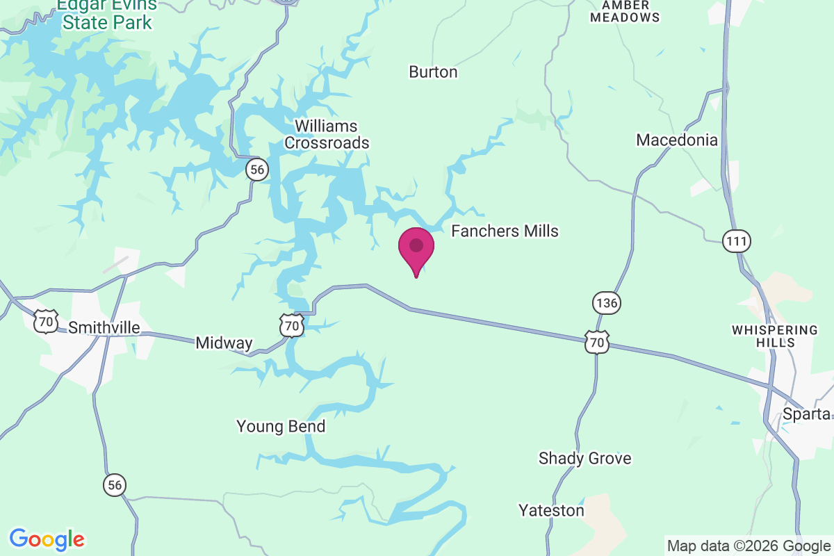 Johnsons Chapel map