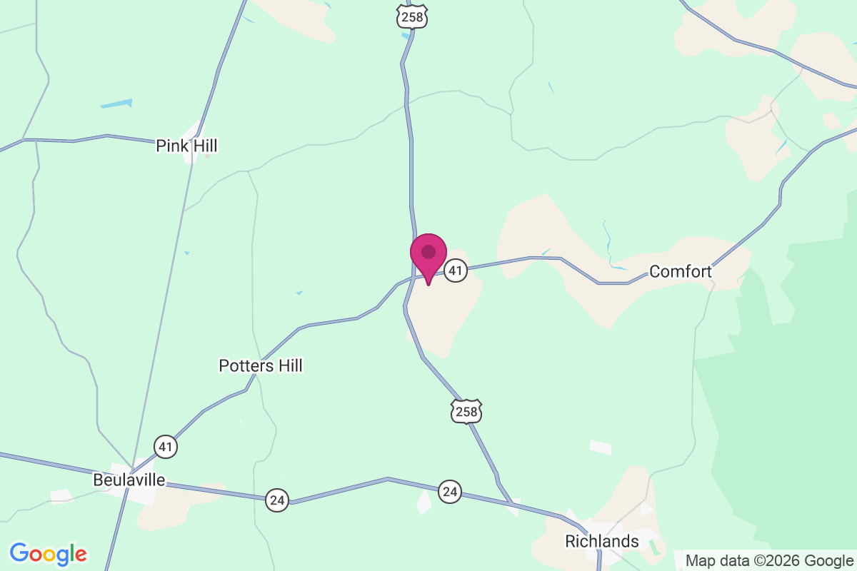 Hargetts Crossroads map