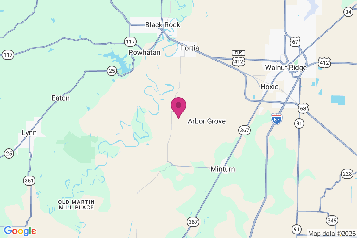 Lauratown map