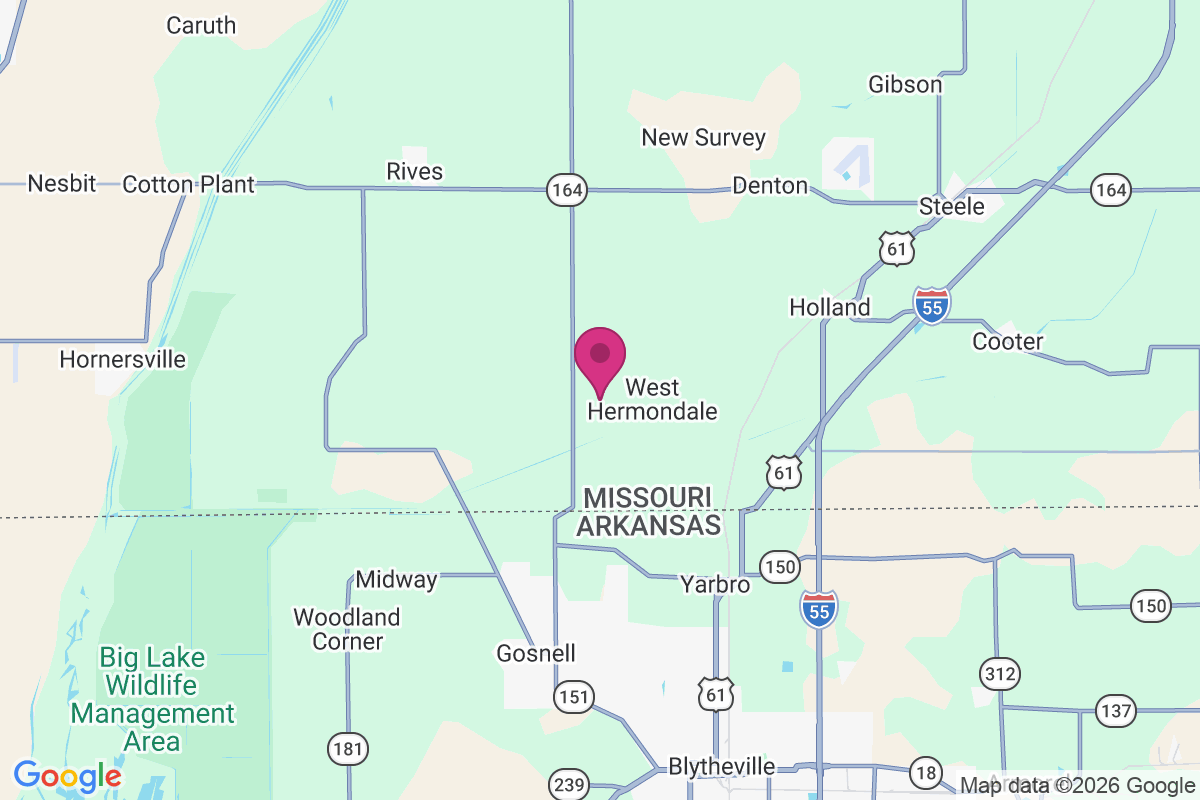 Temples Corner map