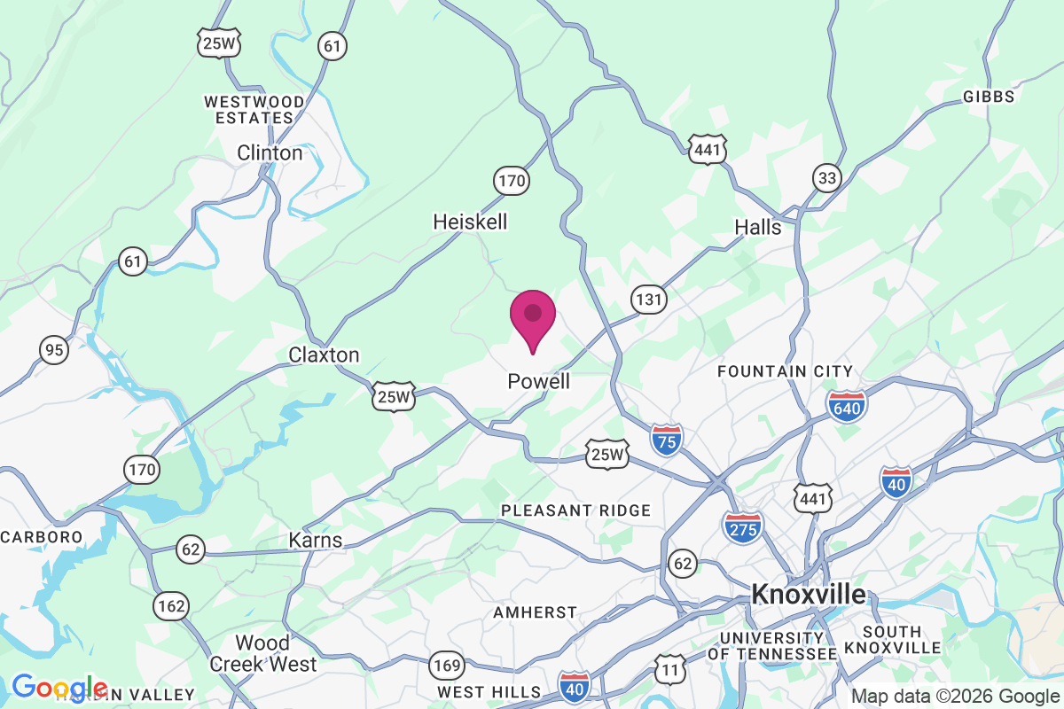 Ponderosa Hills map