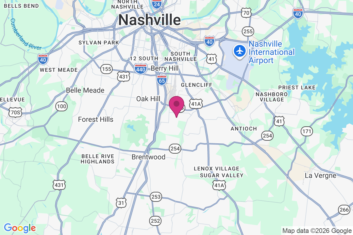 Crieve Hall map