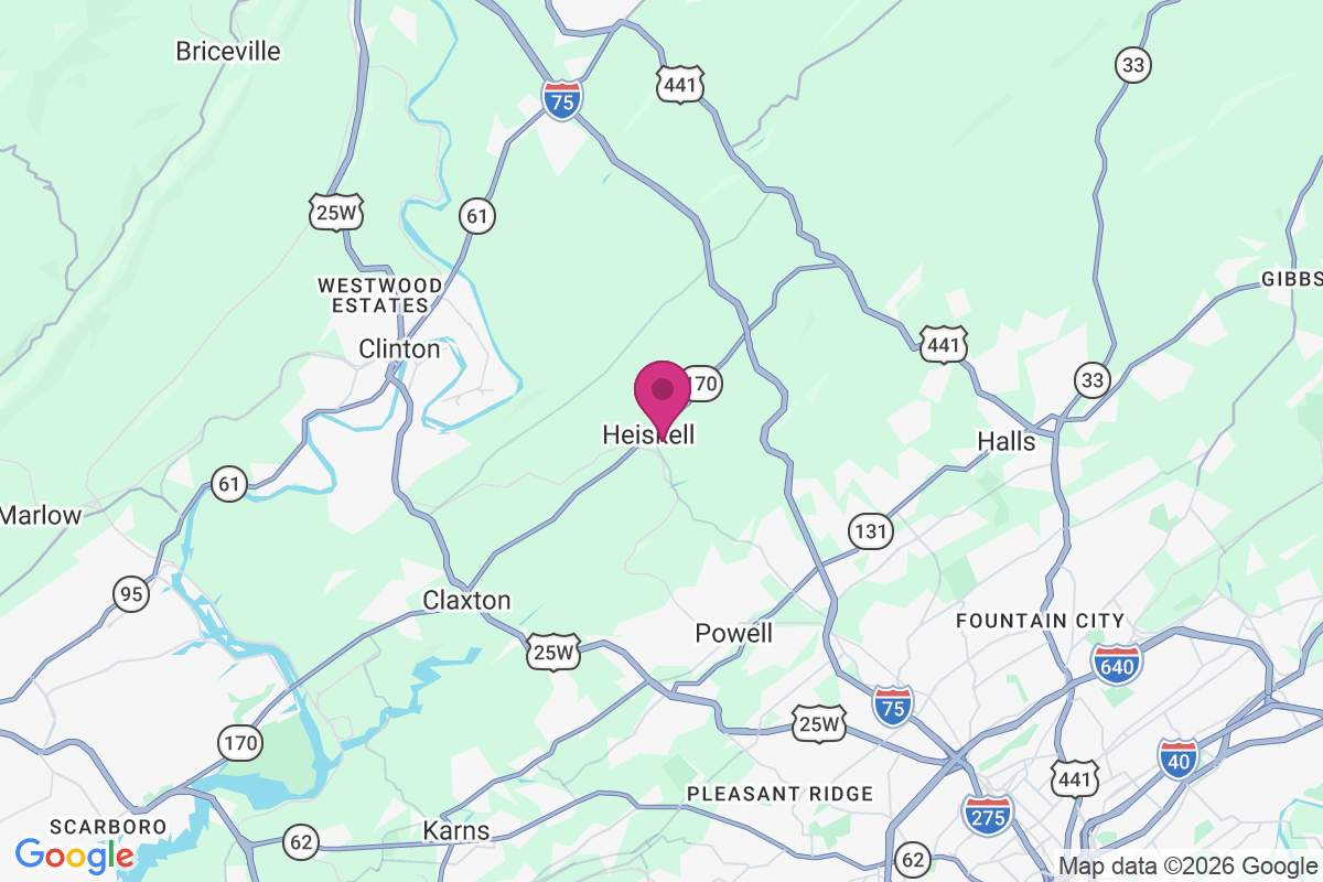 Heiskell map