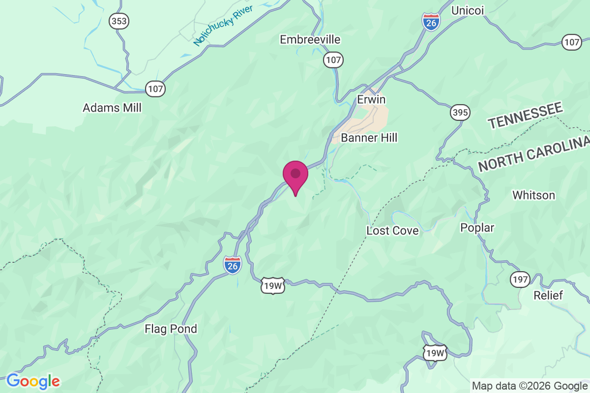 Shallowford map