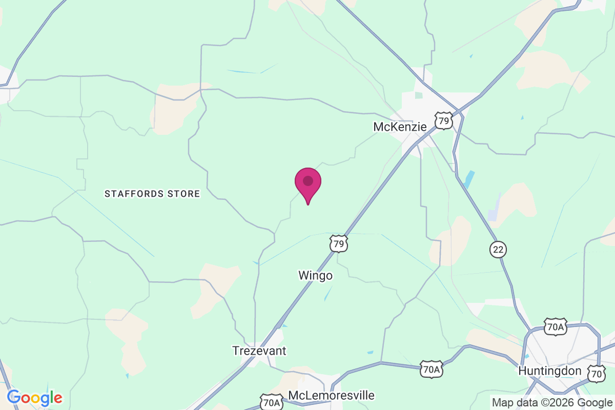 Hinkledale map