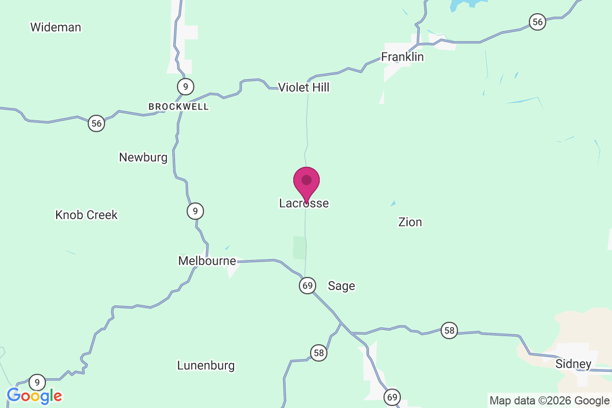 LaCrosse map