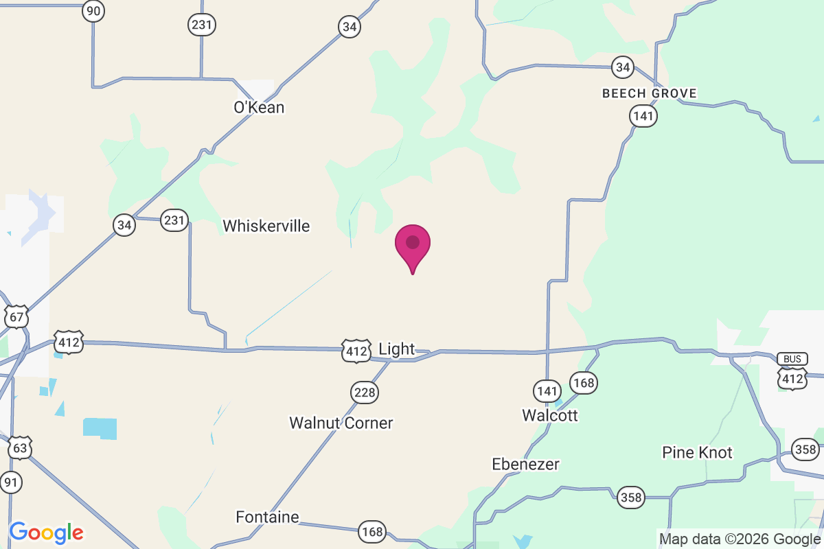 Faulknerville map