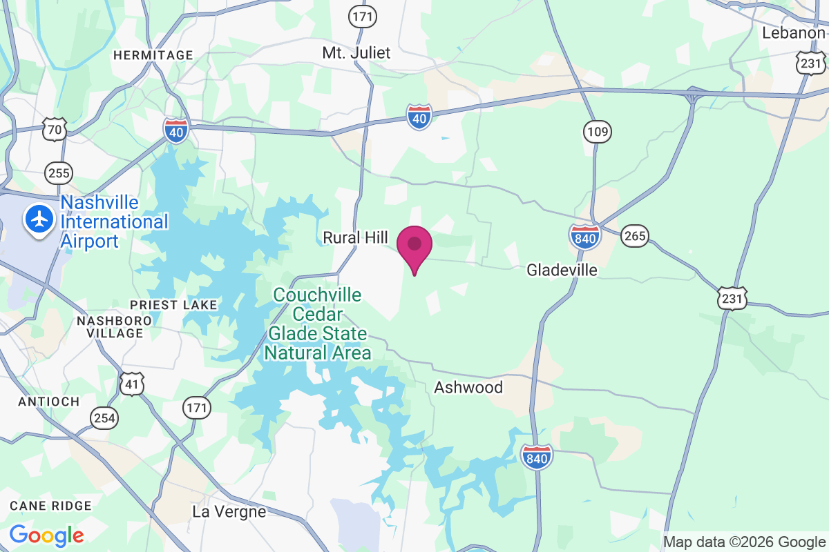 Suggs Creek map