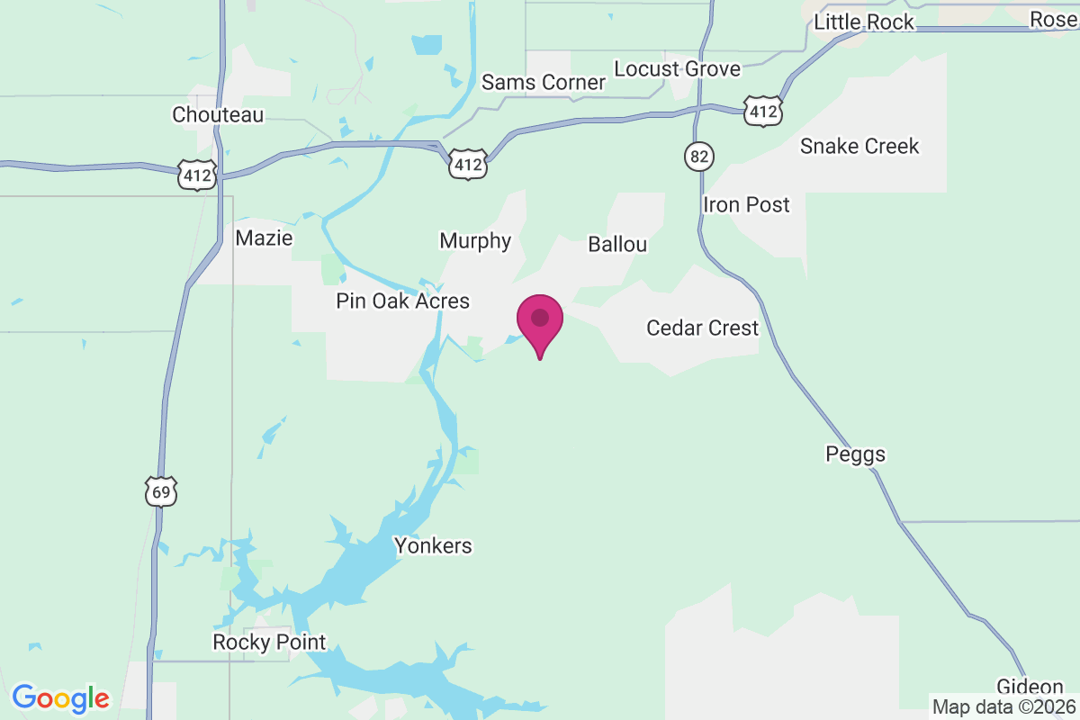 Cedar Crest map