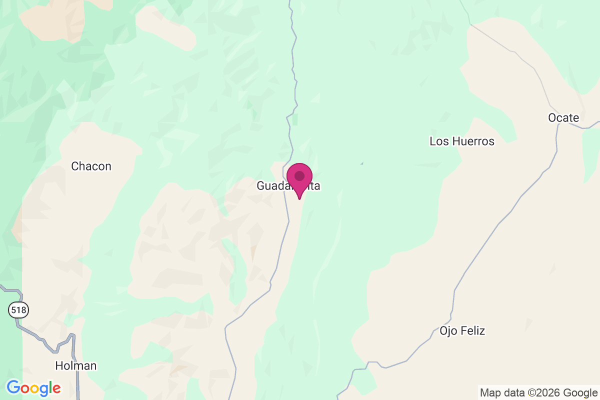 Guadalupita map