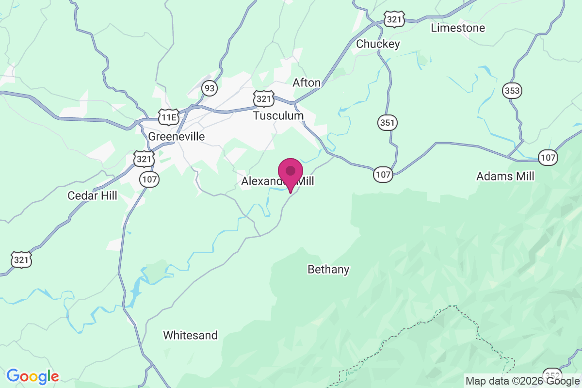 Alexander Mill map