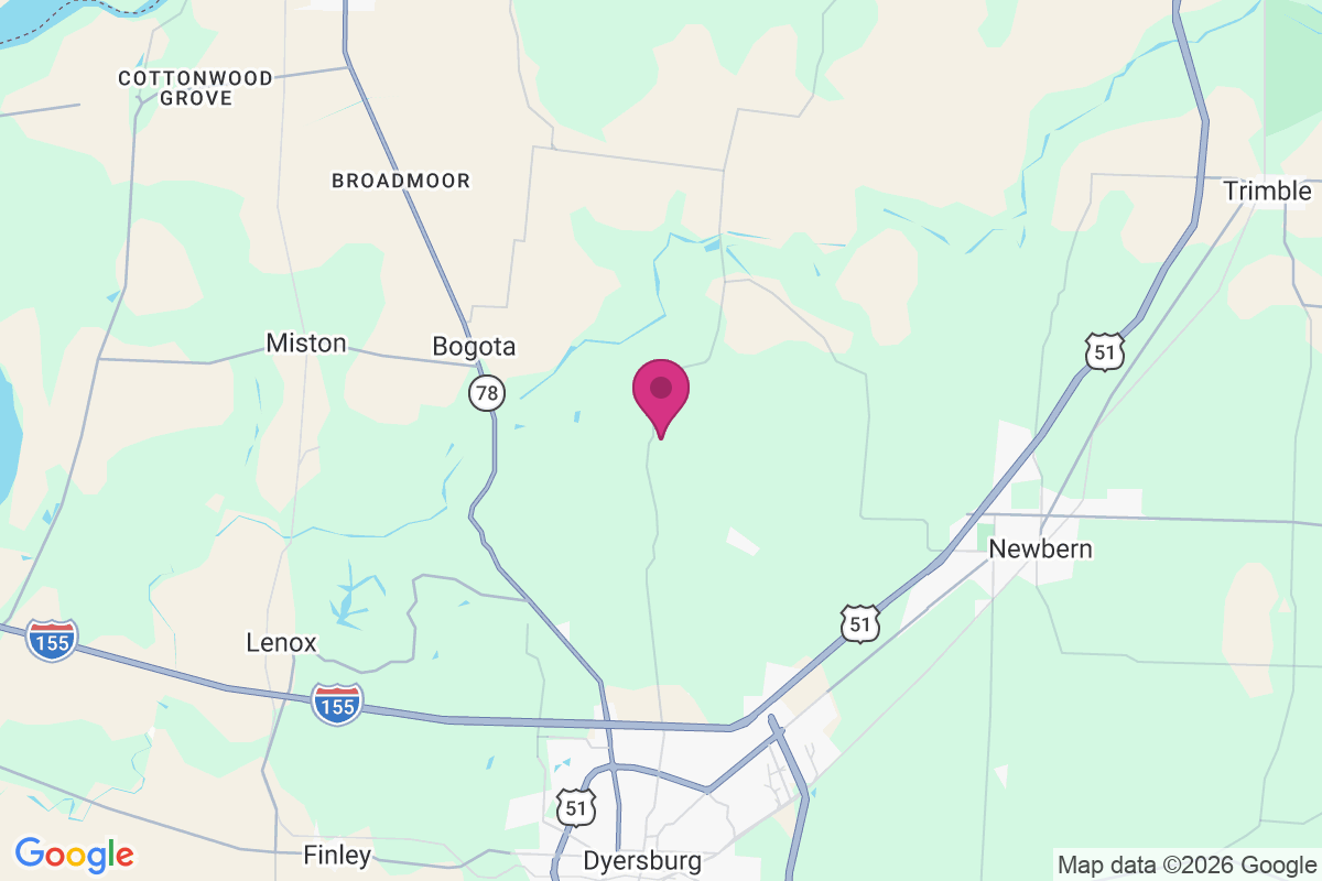 Millsfield map