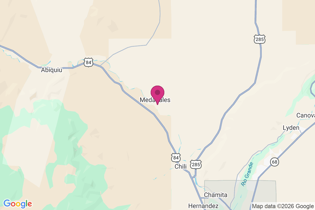 Medanales map