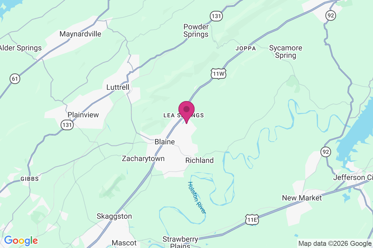 Lea Springs map