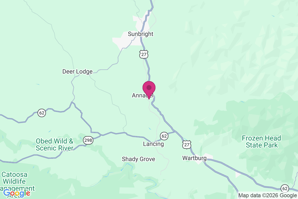 Annadel map