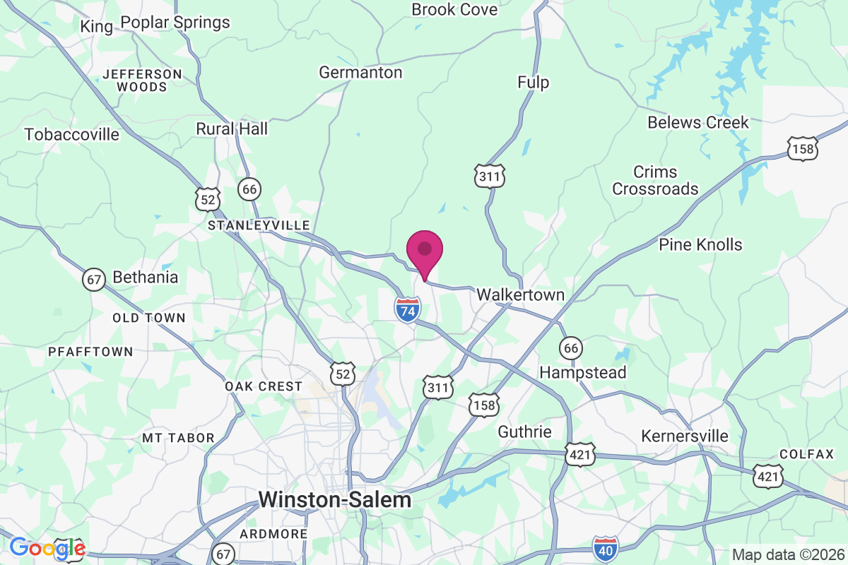 Day Acres map