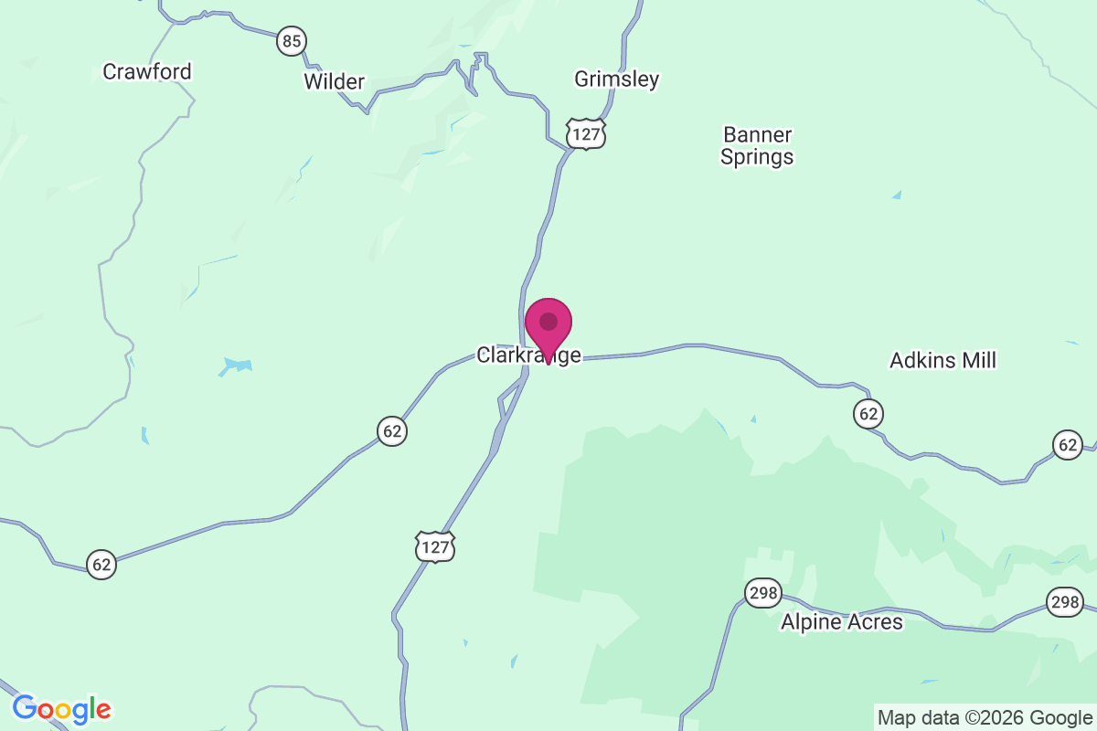 Clarkrange map