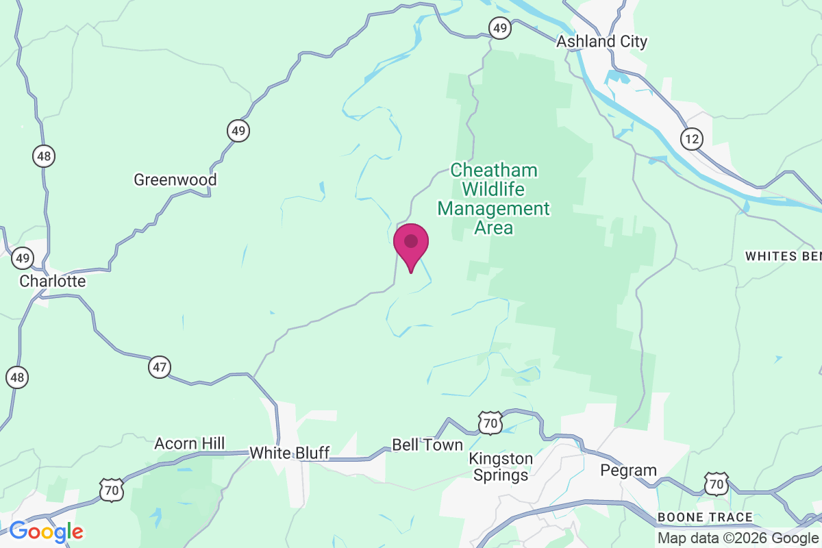 Harpeth Valley map