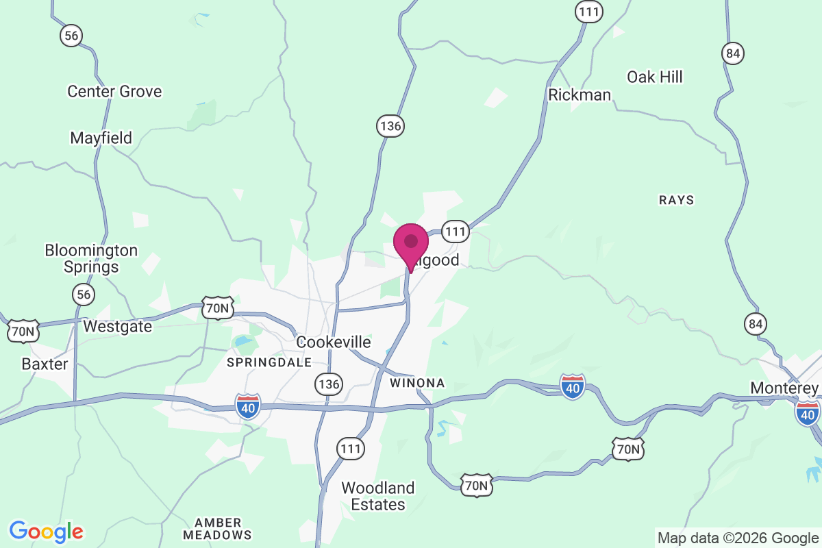 Candyland Estates map