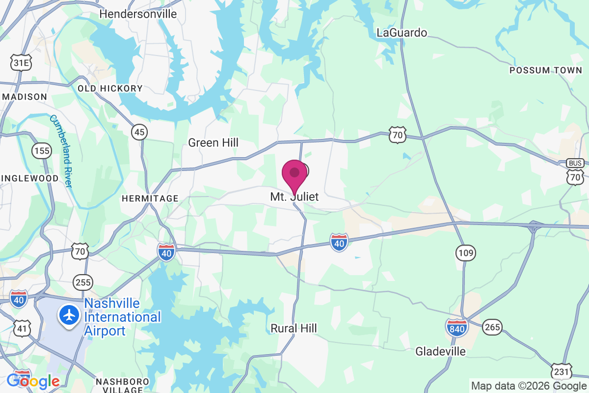 Mount Juliet map