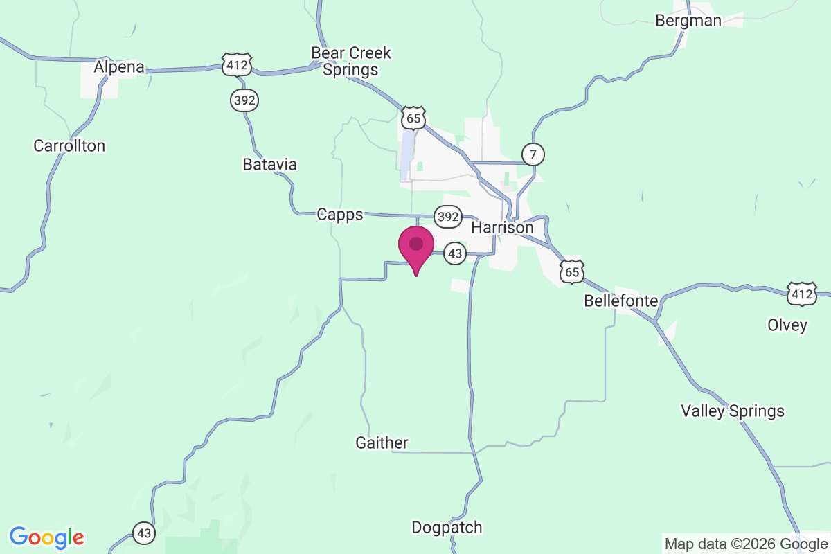 Grubb Springs map