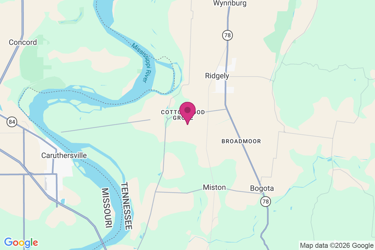 Cottonwood Grove map