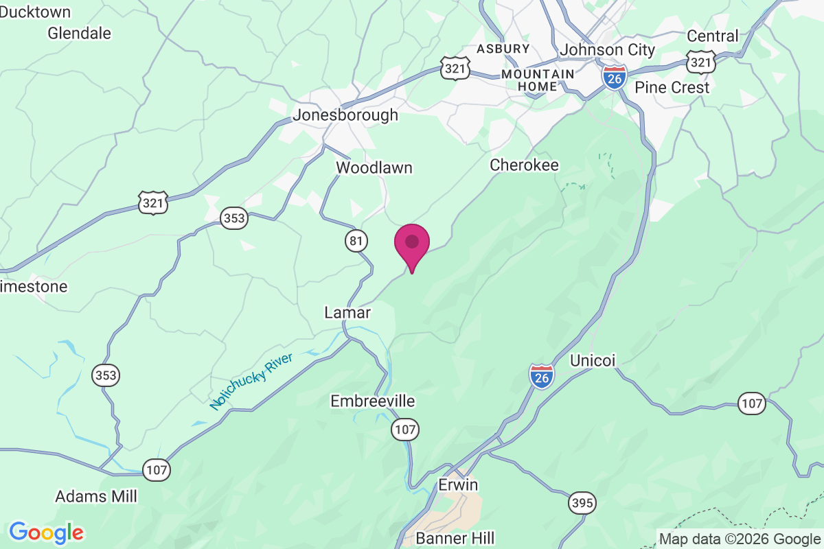 Little Cherokee map