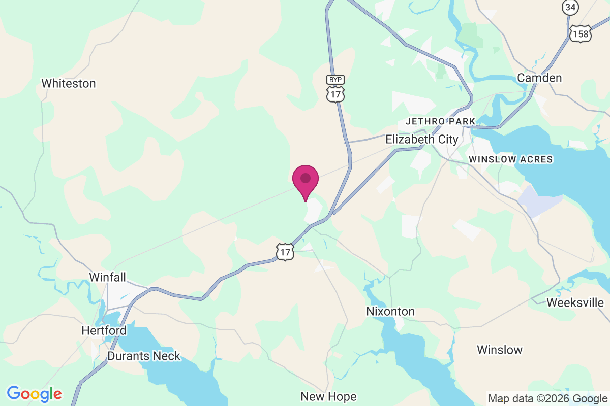 Pasquotank map