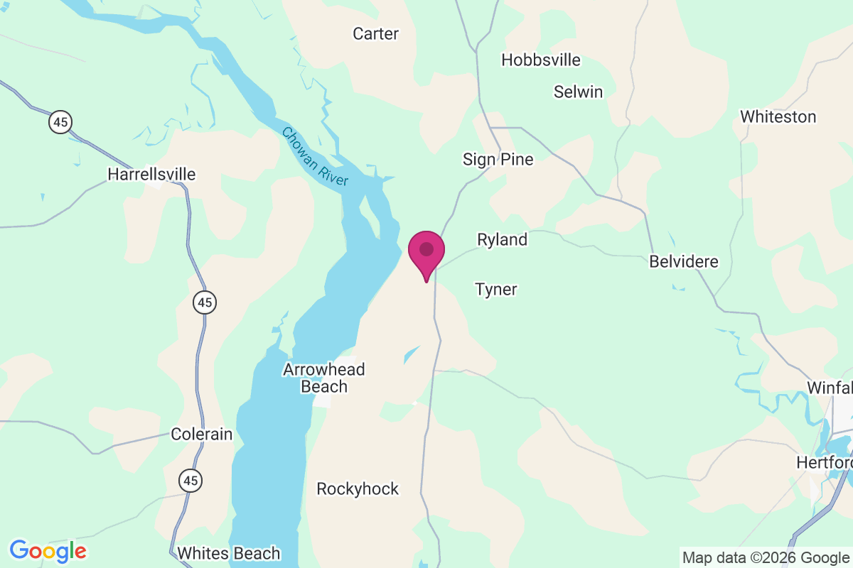 Chowan map