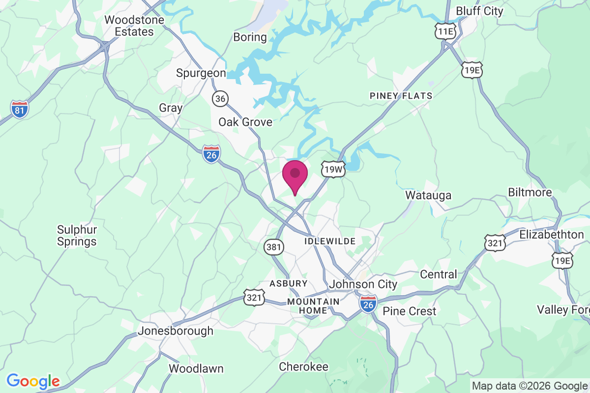 El Rancho map