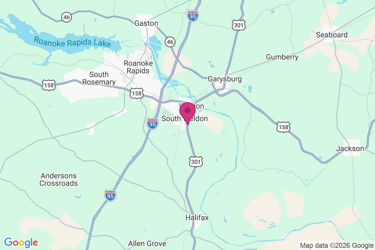 South Weldon map