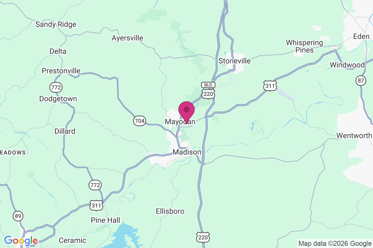 Mayodan map