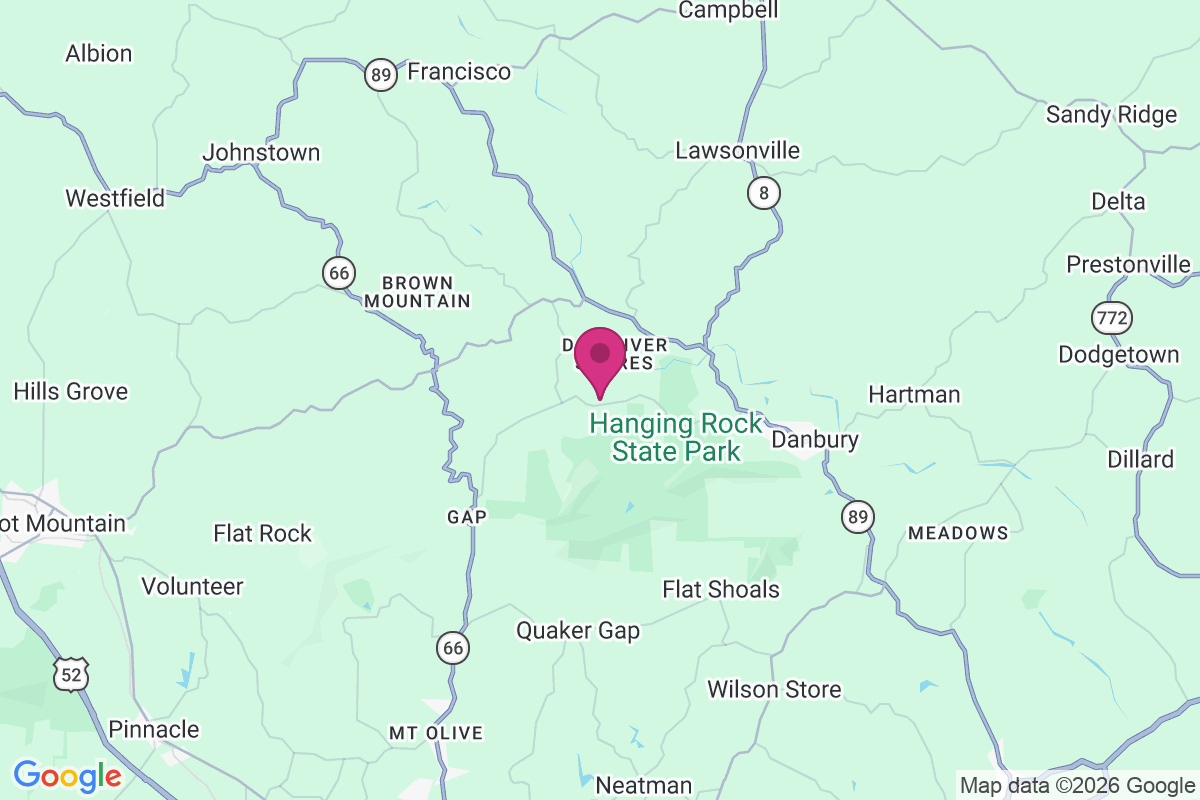 Moores Springs map
