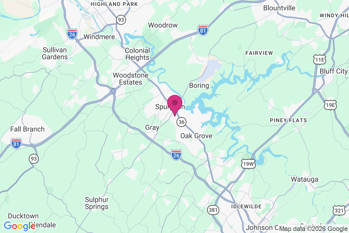 Spurgeon map