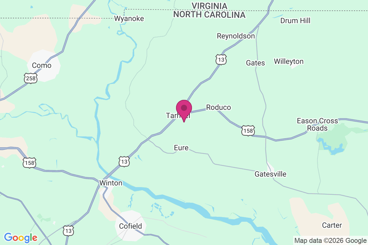 Tarheel map