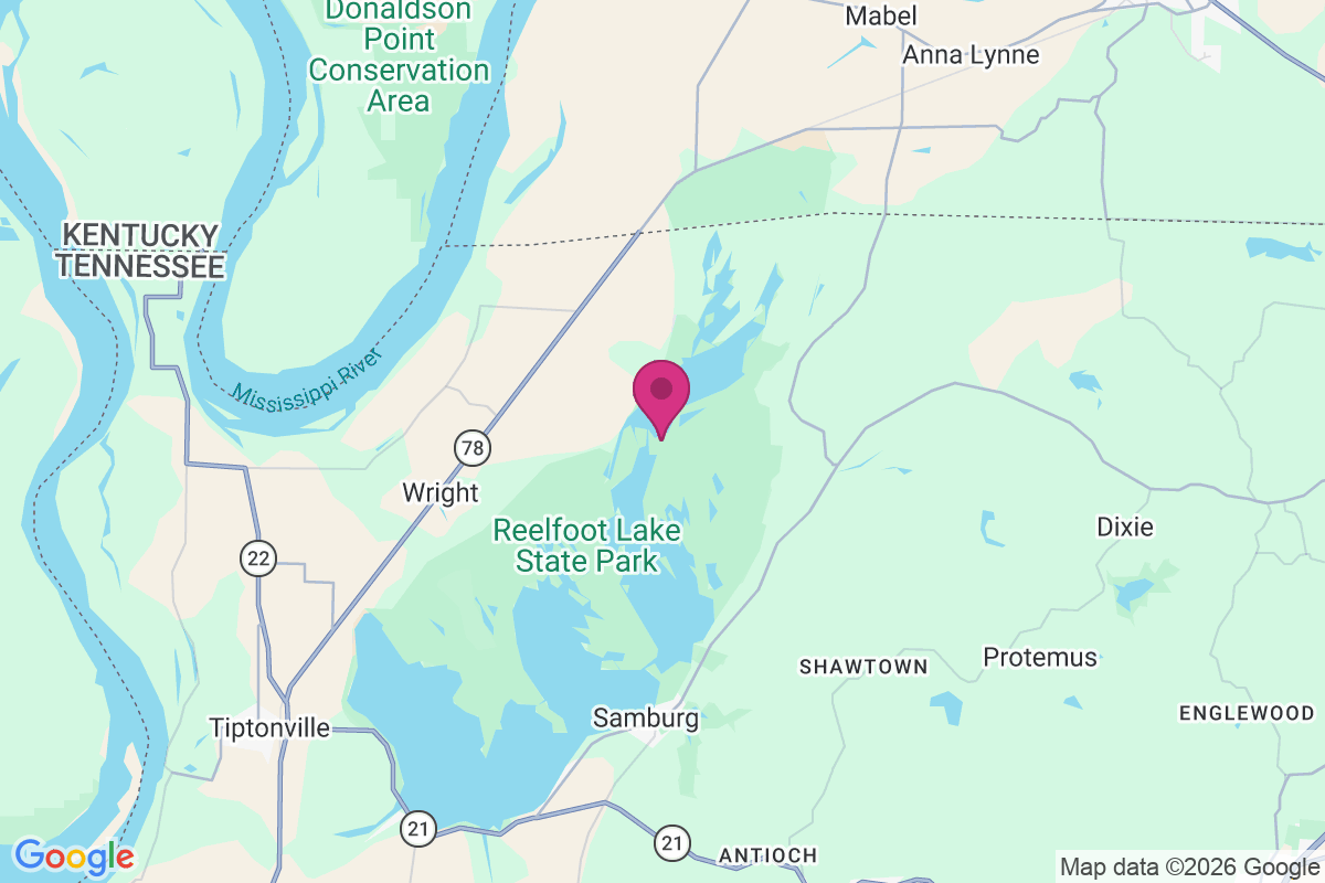Grays Camp map