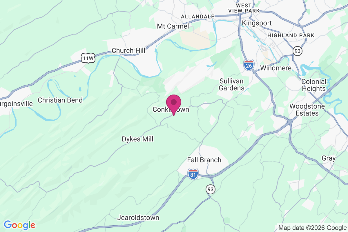 Conkintown map