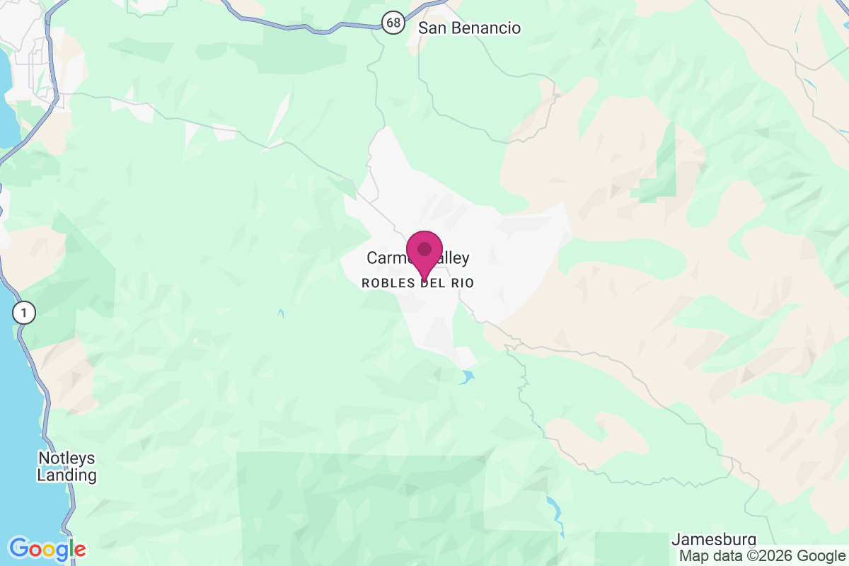 Carmel Valley map