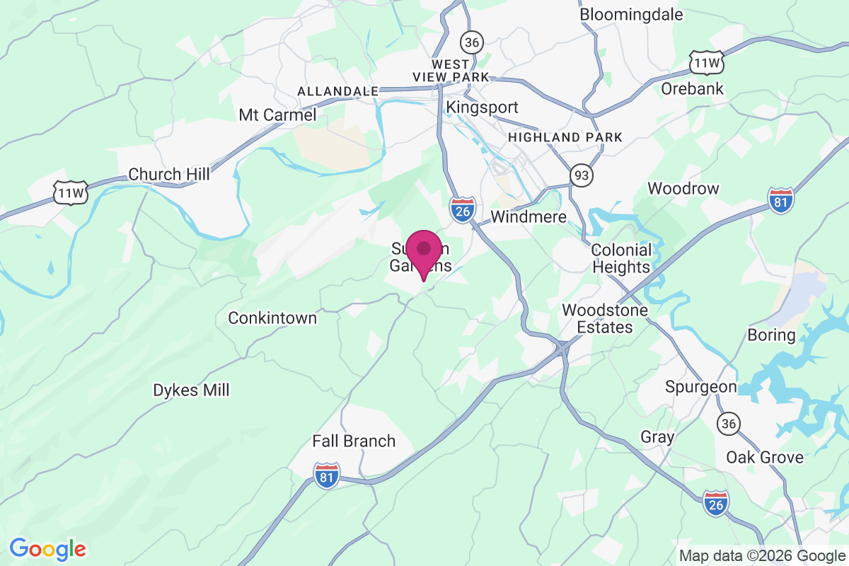 Glen Alpine map