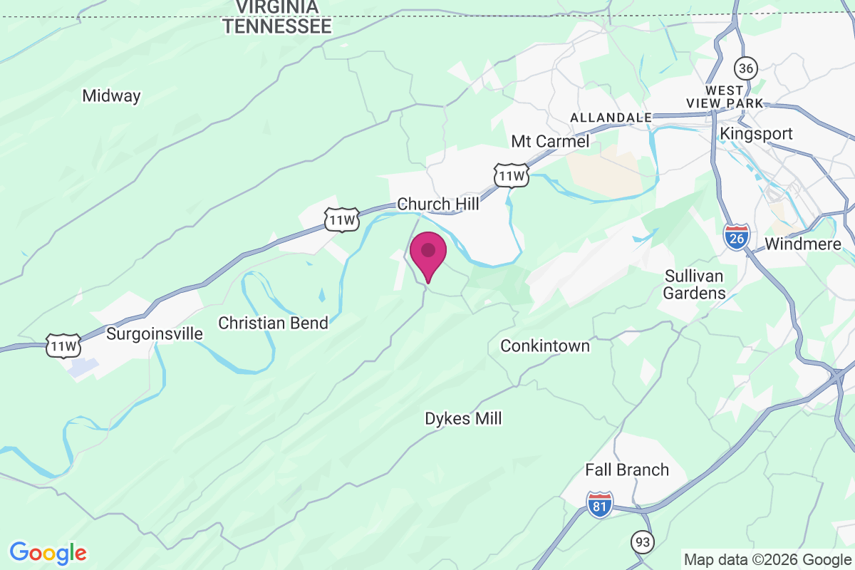 McPheeter Bend map
