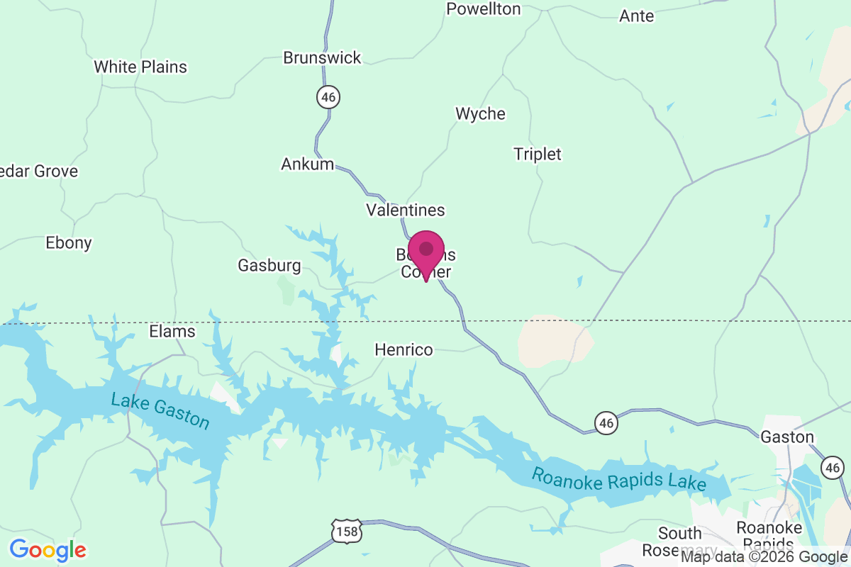 Bowens Corner map