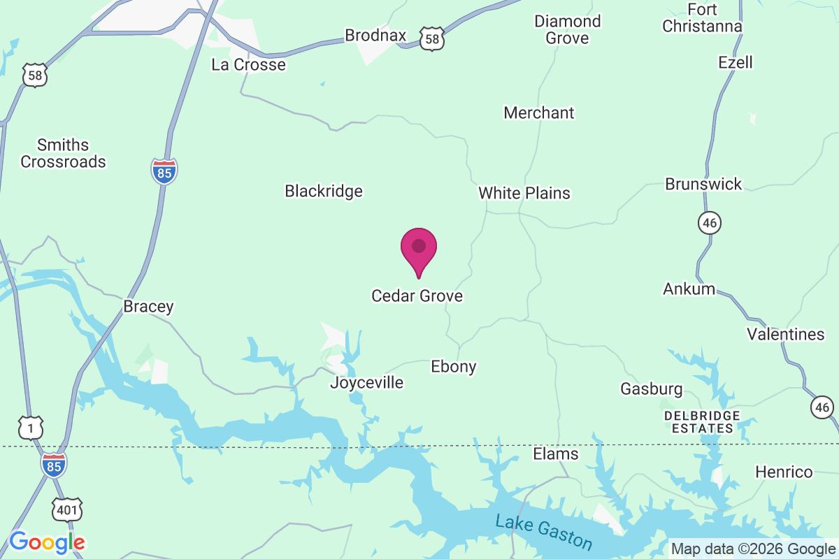 Barker Crossroads map