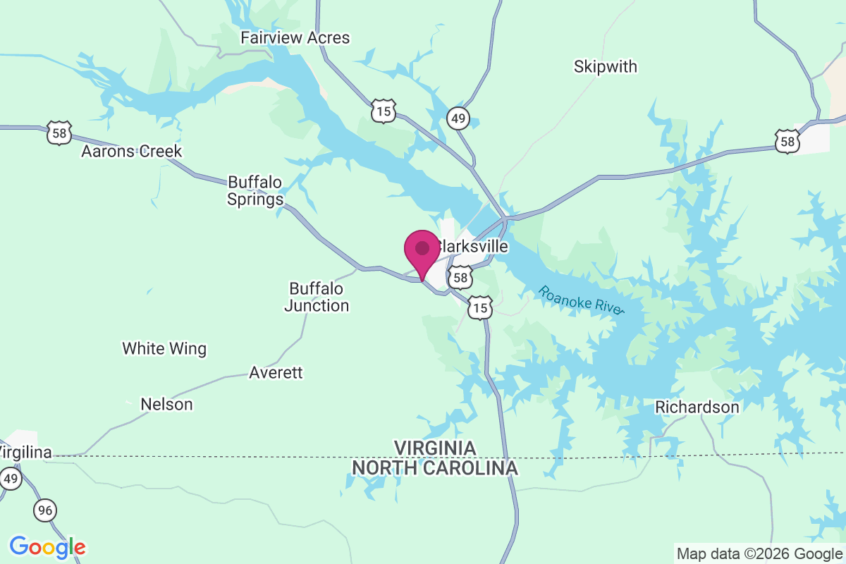 Puryear Corner map