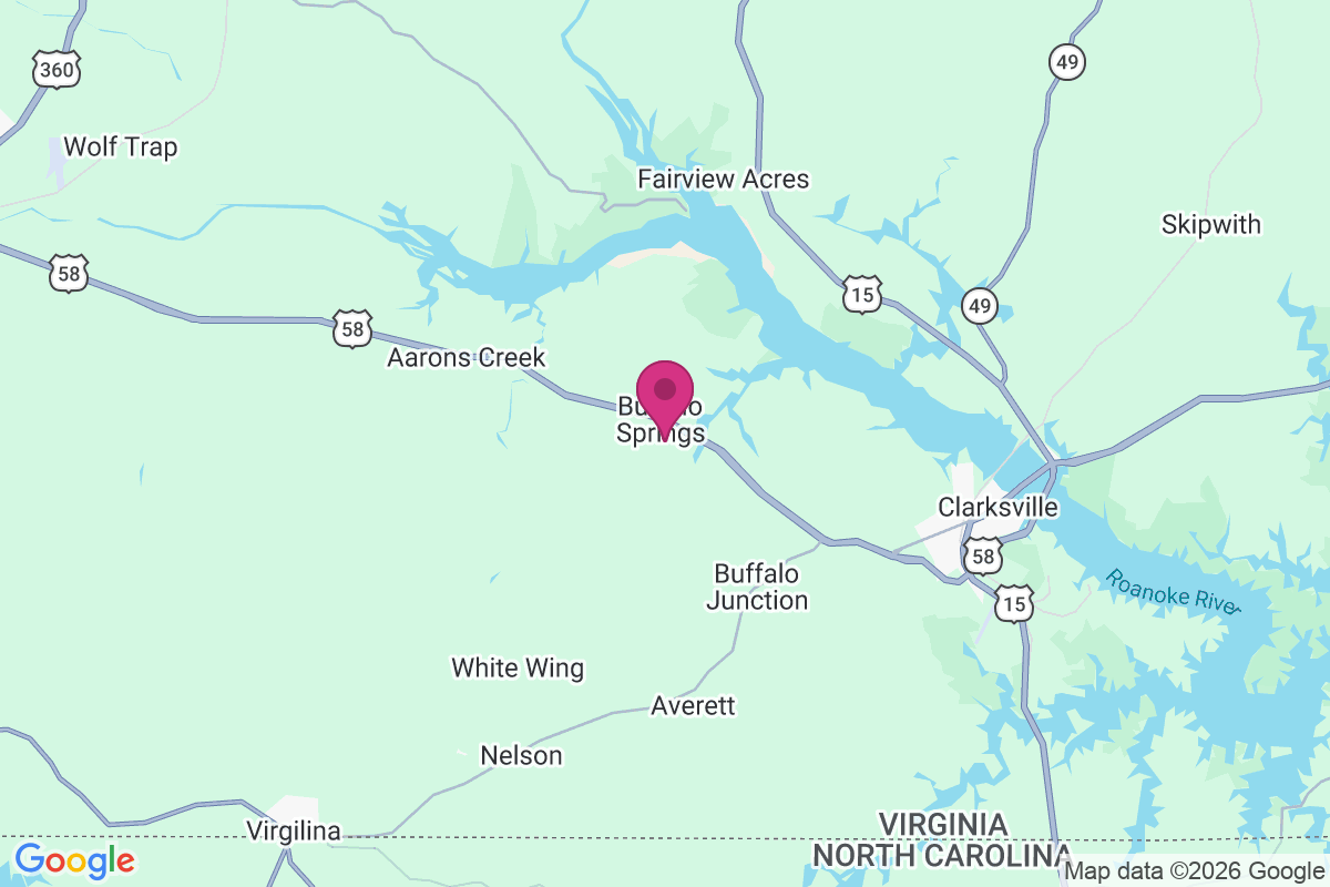 Buffalo Springs map